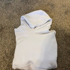 Aritzia Light Blue Sweatfleece Hoodie